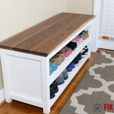 Shoe Storage Bench - Spruc*d Market