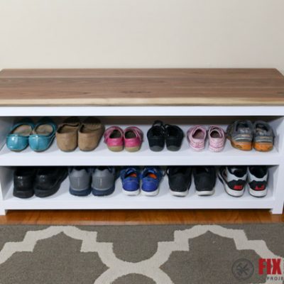 Shoe Storage Bench - Spruc*d Market