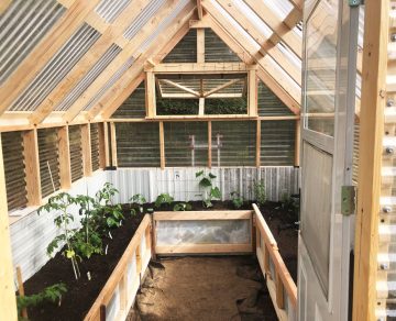 Small Gable Roof Greenhouse Plans - Spruc*d Market